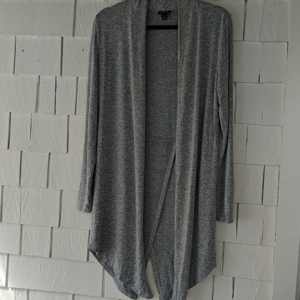 A.N.A. Long Cardigan with Split Back